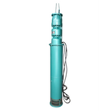 High lift, high flow irrigation water pit, pond pumping and drainage, down suction submersible pump for farmland irrigation