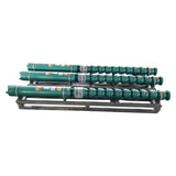 High head and large flow multi-stage horizontal installation submersible pump